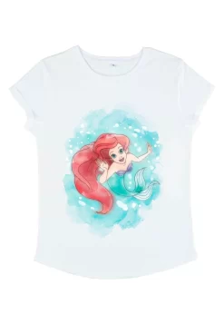 Disney The Little Mermaid Sea Colors - T-Shirt Print - White -Disney 819da218cff340339fb32fcb1b074d66 scaled