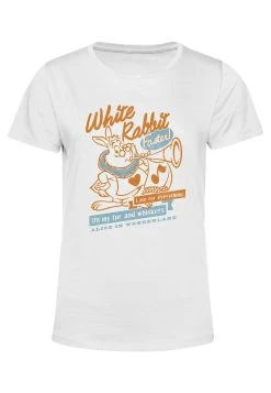 Disney Classics Alice In Wonderland Rabbit - T-Shirt Print - White -Disney 8771dab4ec9847d8ae093ffc4903cfc4