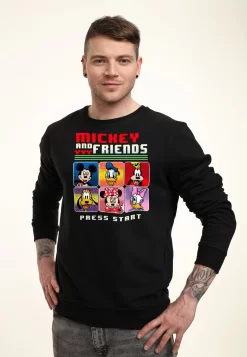 Disney Mickey Mouse Pixel Friends - Sweater - Black -Disney 8b00b02f0b9b4e57847221e62dc68647 scaled