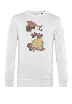 Disney Classic Mickey Western Mickey - Sweater - White -Disney 8b0a48622aeb41d3b9523cc53541beec scaled