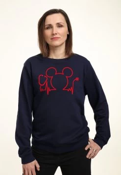 Disney Mickey Mouse Nurse Day - Sweater - Navy Blue