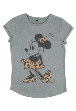 Disney Mickey & Friends Leopard Mouse - T-Shirt Print - Melange Grey -Disney 8d96b4bcb9fe4acdaacb68fcca80da7f