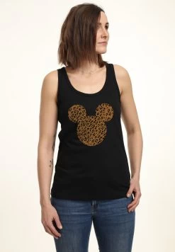 Disney Classic Mickey Cheetah Mouse - Top - Black -Disney 8fbf7d207c08468297b0869593885709