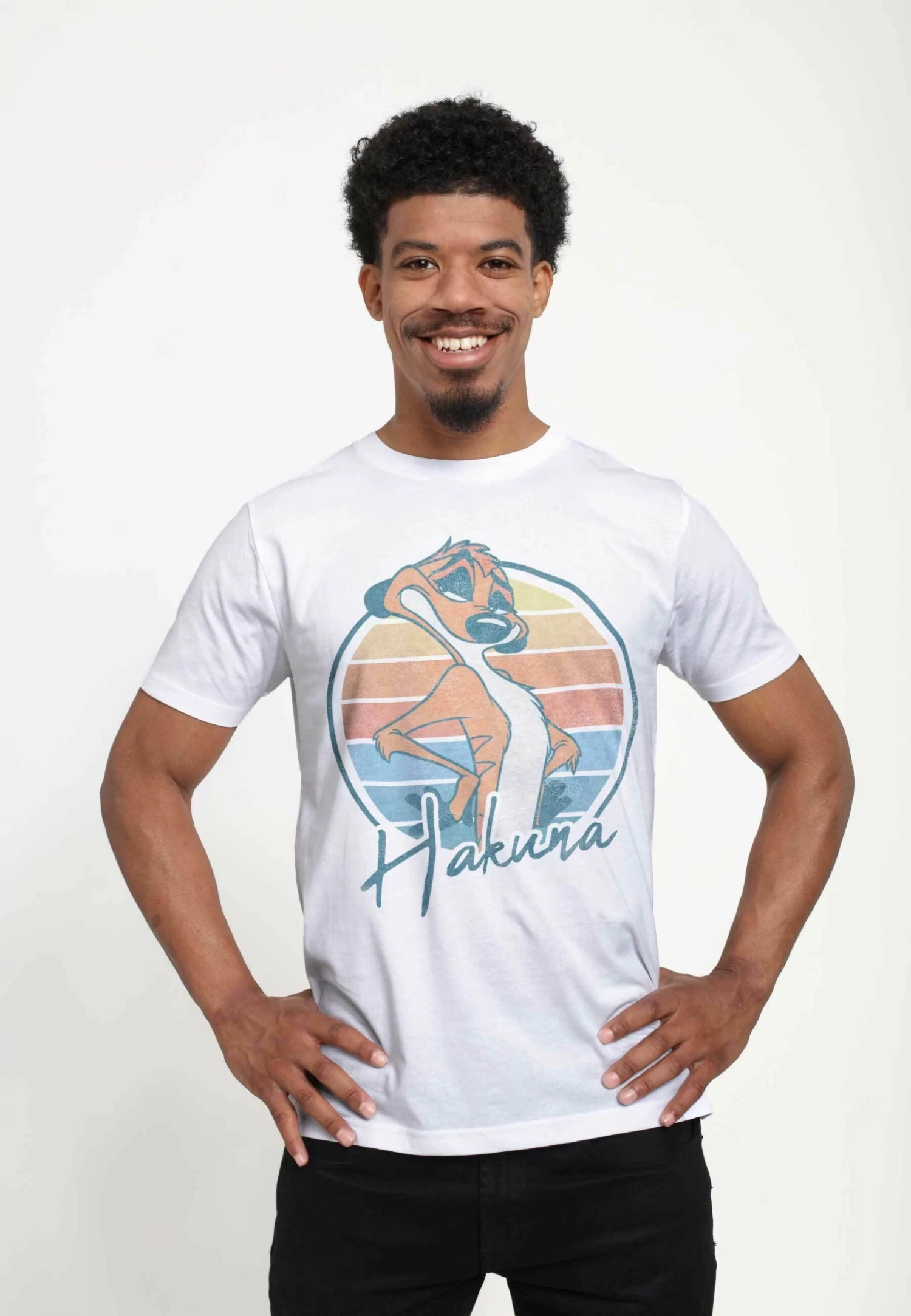 Disney The Lion King Hakuna Unisex - T-Shirt Print - White 4 Disney The Lion King Hakuna Unisex - T-Shirt Print - White - Afbeelding 4