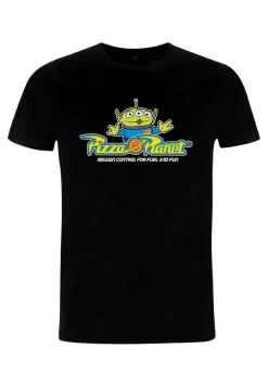Disney Pixar Unisex Pizza Arcade- T-Shirt Print - Black -Disney 9354416282514f1f9b01f34b570ef82c scaled