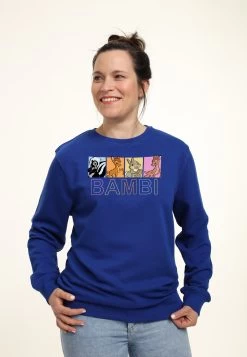 Disney Bambi Characters Box Up - Sweater - Royal Blue