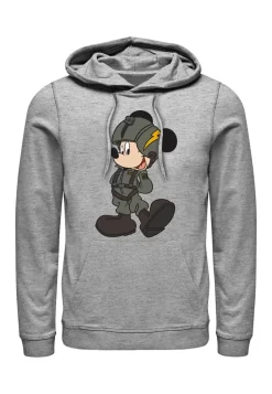 MickeyMouse And Friends Disney Classic Mickey Mickey Jet Pilot - Hoodie - Melange Grey