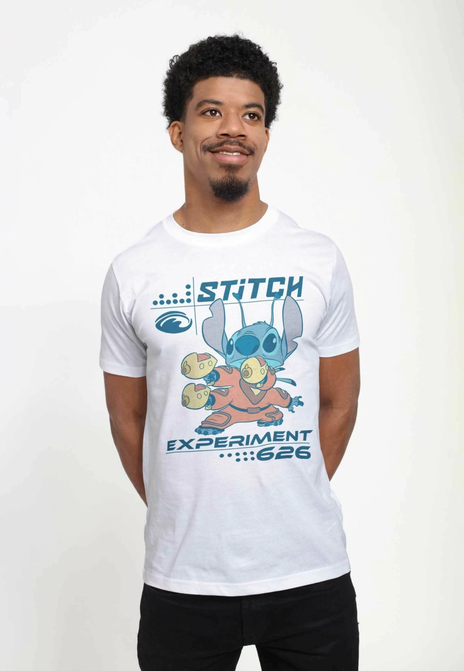 Disney Lilo & Stitch Experiment 626 Unisex - T-Shirt Print - White 3 Disney Lilo & Stitch Experiment 626 Unisex - T-Shirt Print - White - Afbeelding 3