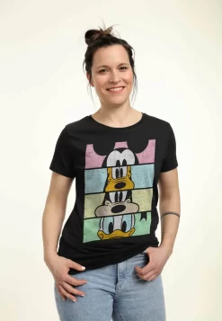 Disney Mickey Classic Crew Crop - T-Shirt Print - Black -Disney 96e58bfea1c84391bb5c4a92b2b7146e scaled
