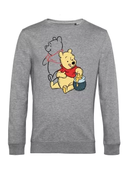 Disney Winnie The Pooh Line Art - Sweater - Heather Grey -Disney 9ca05141f17d41978a79c5ffd4de504a scaled