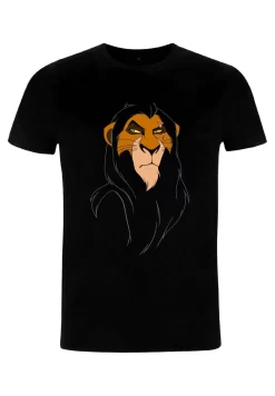 Disney The Lion King Big Face Scar Unisex - T-Shirt Print - Black -Disney 9cc9bc9458e248bdb0d7d39f7625c206 scaled