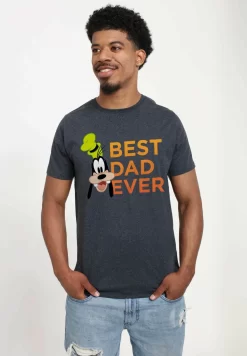 Disney Mickey Classic Best Goof Unisex - T-Shirt Print - Melange Black -Disney 9dc8764e814745888b7888011e7f02a5
