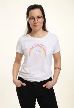 Disney Princesses Rainbow Princess - T-Shirt Print - White