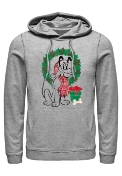 Disney Mickey Classic Christmas Fairisle Pluto Unisex - Sweater - Melange Grey