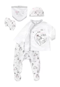 Disney 5Tlg Set Sweets Meets Disney - Muts - White Light Pink