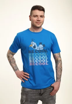 Disney Frozen 2 Olaf Be Cool - T-Shirt Print - Bright Blue -Disney aa85ec3a635343a39bef2194d9a60295 scaled