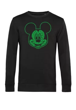 Disney Classic Mickey Micky Shamrocks - Sweater - Black -Disney aad2612602ec4664bc7428d2eecb3d30 scaled