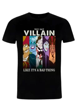 Disney Villains Villain Like Bad - T-Shirt Print - Black