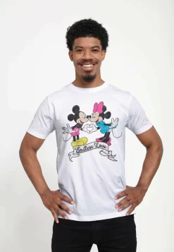 Disney Mickey Classic Endless Love Unisex - T-Shirt Print - White