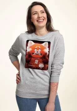 Disney Turning Red Panda Poster - Sweater - Heather Grey -Disney b6d30df091ec4c9892b137efbee4a021 scaled