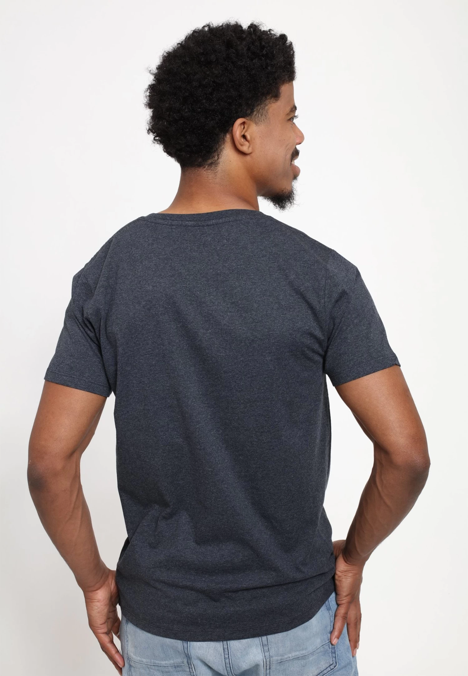 Disney The Lion King Hakuna Silos Unisex - T-Shirt Print - Melangeblack 2 Disney The Lion King Hakuna Silos Unisex - T-Shirt Print - Melangeblack - Afbeelding 2