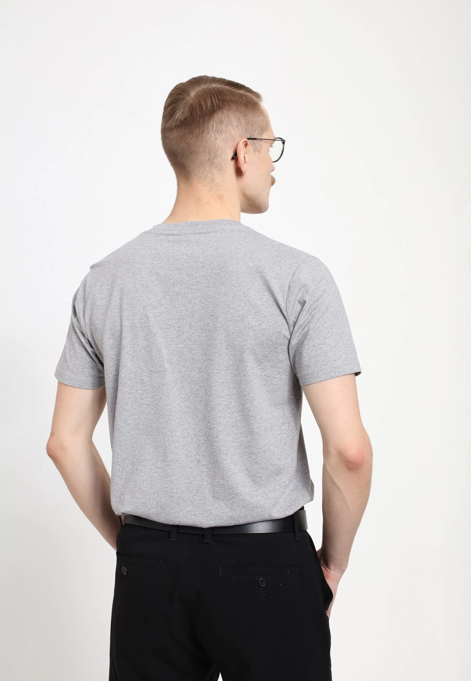 Disney Classic Mickey Mickey Racecar Driver Unisex - T-Shirt Print - Melange Grey 2 Disney Classic Mickey Mickey Racecar Driver Unisex - T-Shirt Print - Melange Grey - Afbeelding 2