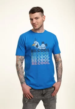 Disney Frozen 2 Olaf Be Cool - T-Shirt Print - Bright Blue -Disney be5d3e70389744a3b59b14fde276793d scaled