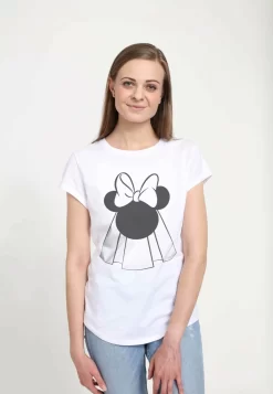 Disney Mickey Classic Mouse Bride - T-Shirt Print - White