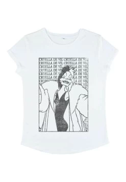 Disney 101 Dalmatians Cruella De Vil - T-Shirt Print - White -Disney c37f53af2ca84485be91c526a923aa3d
