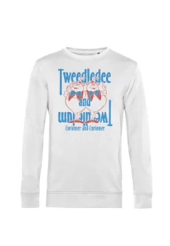 Disney Alice In Wonderland Tweedles - Sweater - White -Disney c38cddbce3f2463f9363c7d4c7ce56b0 scaled