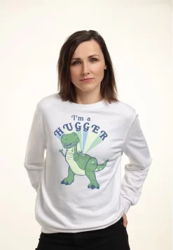 Disney Toy Story 1-3 Hugger Rex - Sweater - White