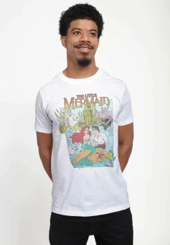 Disney The Little Mermaid Mermaid Cover Unisex - T-Shirt Print - White -Disney c60fdb937f104c42a501209ff15d3477