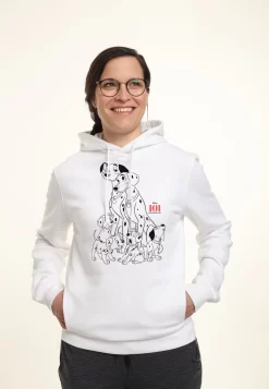 Disney 101 Dalmatians Dog Pile - Hoodie - White