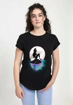 Disney The Little Mermaid Sunset Ariel - T-Shirt Print - Black -Disney ca730b0f09fa495e8512ec3b6043b78c scaled