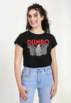Disney Dumbo Dumbo Is Dumbo - T-Shirt Print - Black