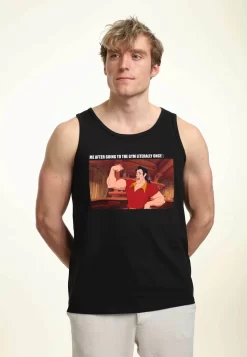 Disney Beauty The Beast Gaston Gym Meme- Top - Black -Disney cbe10ff79fd84c02b7865697bc65774a scaled