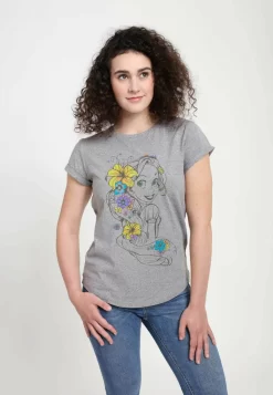 Disney Tangled Rapunzel Sketch - T-Shirt Print - Melange Grey -Disney cc12f7e9ba5e48c0a17593a05029bae8 scaled