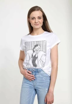 Disney 101 Dalmatians Cruella De Vil - T-Shirt Print - White -Disney cd88af2de2fd4ed094206938bb4e2ac4