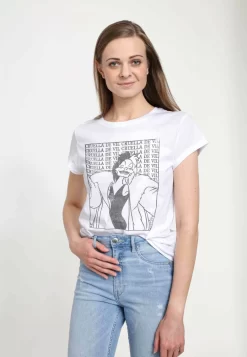 Disney 101 Dalmatians Cruella De Vil - T-Shirt Print - White -Disney cd88af2de2fd4ed094206938bb4e2ac4 scaled