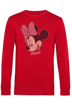 Disney Mickey Classic Minnie Big Face Distressed - Sweater - Red -Disney ce1bbd7341ff47668a84d1be52c0d9e2