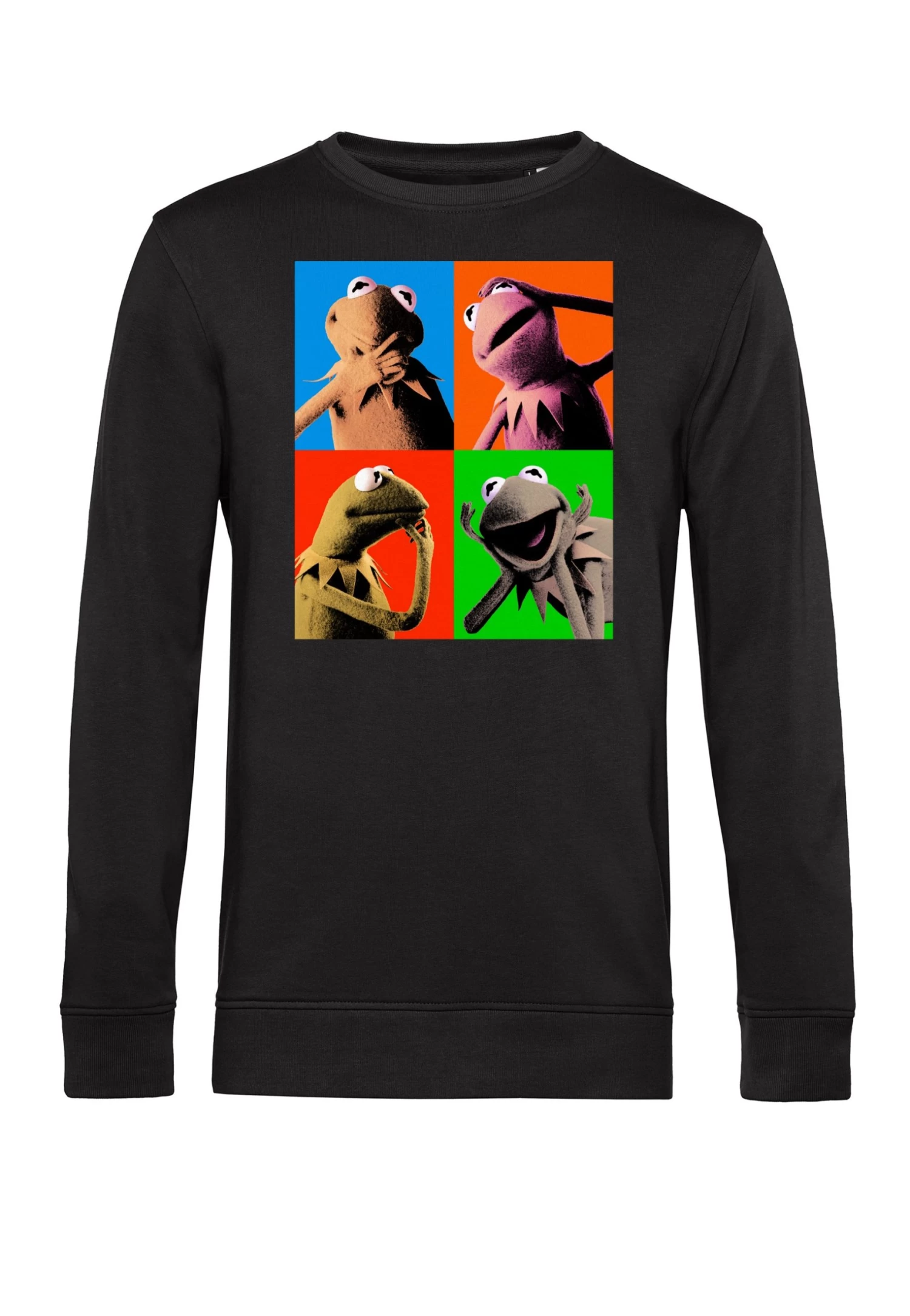 Disney Muppets Kermit Pop - Sweater - Black 4 Disney Muppets Kermit Pop - Sweater - Black - Afbeelding 4