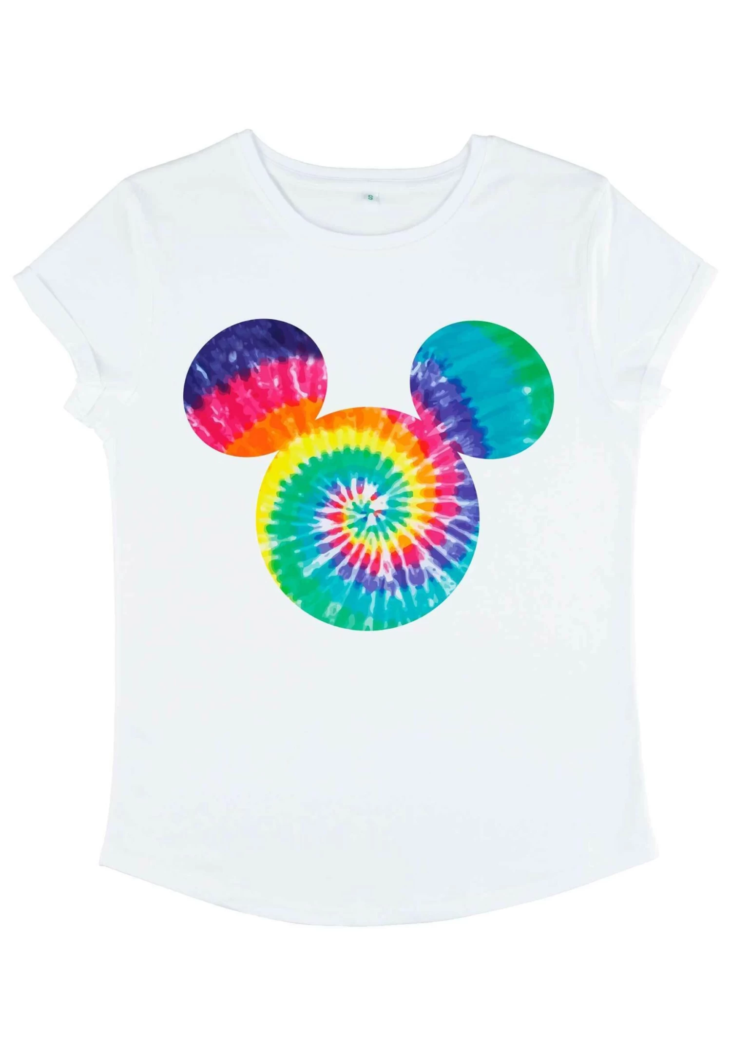 Disney Classic Mickey Mickey Tie Dye Fill - T-Shirt Print - White 2 Disney Classic Mickey Mickey Tie Dye Fill - T-Shirt Print - White - Afbeelding 2