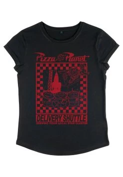 Disney Toy Story Pizza Planet Delivery - T-Shirt Print - Black -Disney d15c5e35a51e4cbe92bd9520b5caa1a1