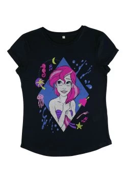 Disney The Little Mermaid 90S Ariel - T-Shirt Print - Navy Blue -Disney d292222b259849f38079ee3e49b6312c