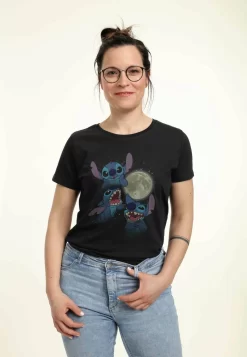 Disney LiloStitch Three Stitch Moon - T-Shirt Print - Black -Disney d300599f2d5c4aadbaff19f14990061b scaled