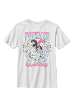 Unisex Disney Princesses Classic Princess - T-Shirt Print - White