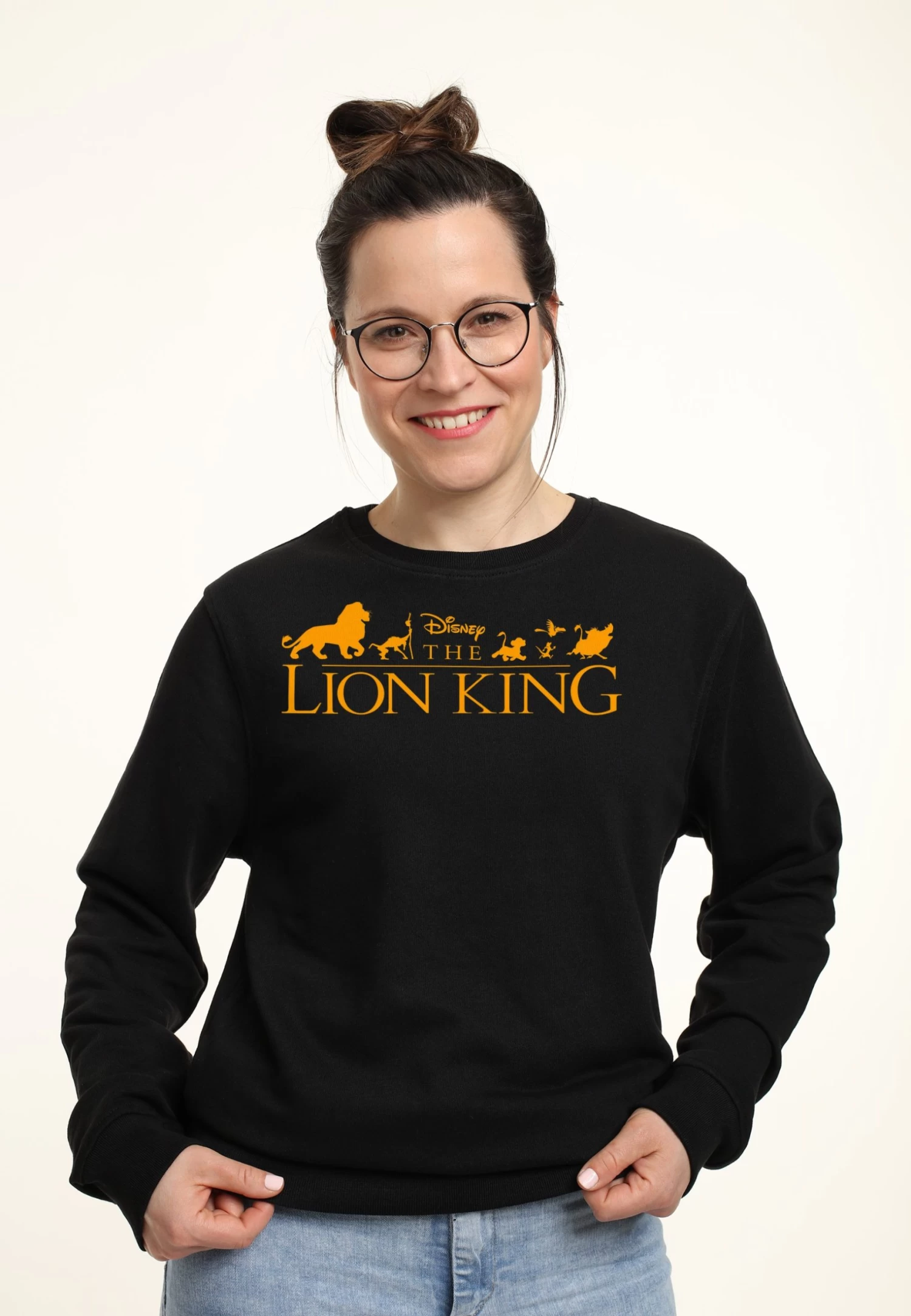 Disney Lion King Film Logo - Sweater - Black 1 Disney Lion King Film Logo - Sweater - Black