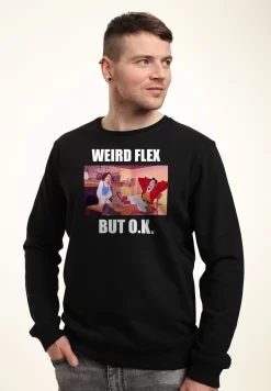 Disney Beauty & The Beast Gaston Weird Flex Meme - Sweater - Black