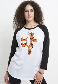 Disney Winnie The Pooh Basic Sketch Tigger - Longsleeve - White Black -Disney d80777e9c5884cb193299f7c5785fa3e