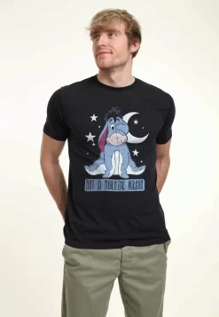 Disney Winnie The Pooh Eeyore Not Morning Unisex - T-Shirt Print - Navy Blue -Disney d83b0cfc1e6644e7b6c570317395969a scaled